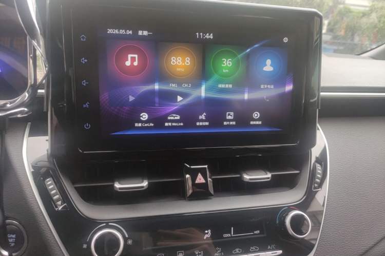Used Toyota Levin 2019 185T CVT Sport Edition China VI Standard Audio And AC Panel