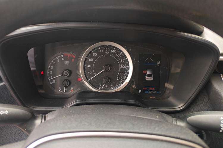 Used Toyota Levin 2019 185T CVT Luxury Edition China VI Standard Instrument Cluster