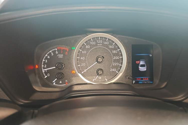 Used Toyota Levin 2019 185T CVT Luxury Edition China V Standard Instrument Cluster