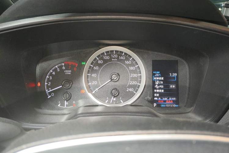 Used Toyota Levin 2019 185T CVT Luxury Edition China VI Standard Instrument Cluster