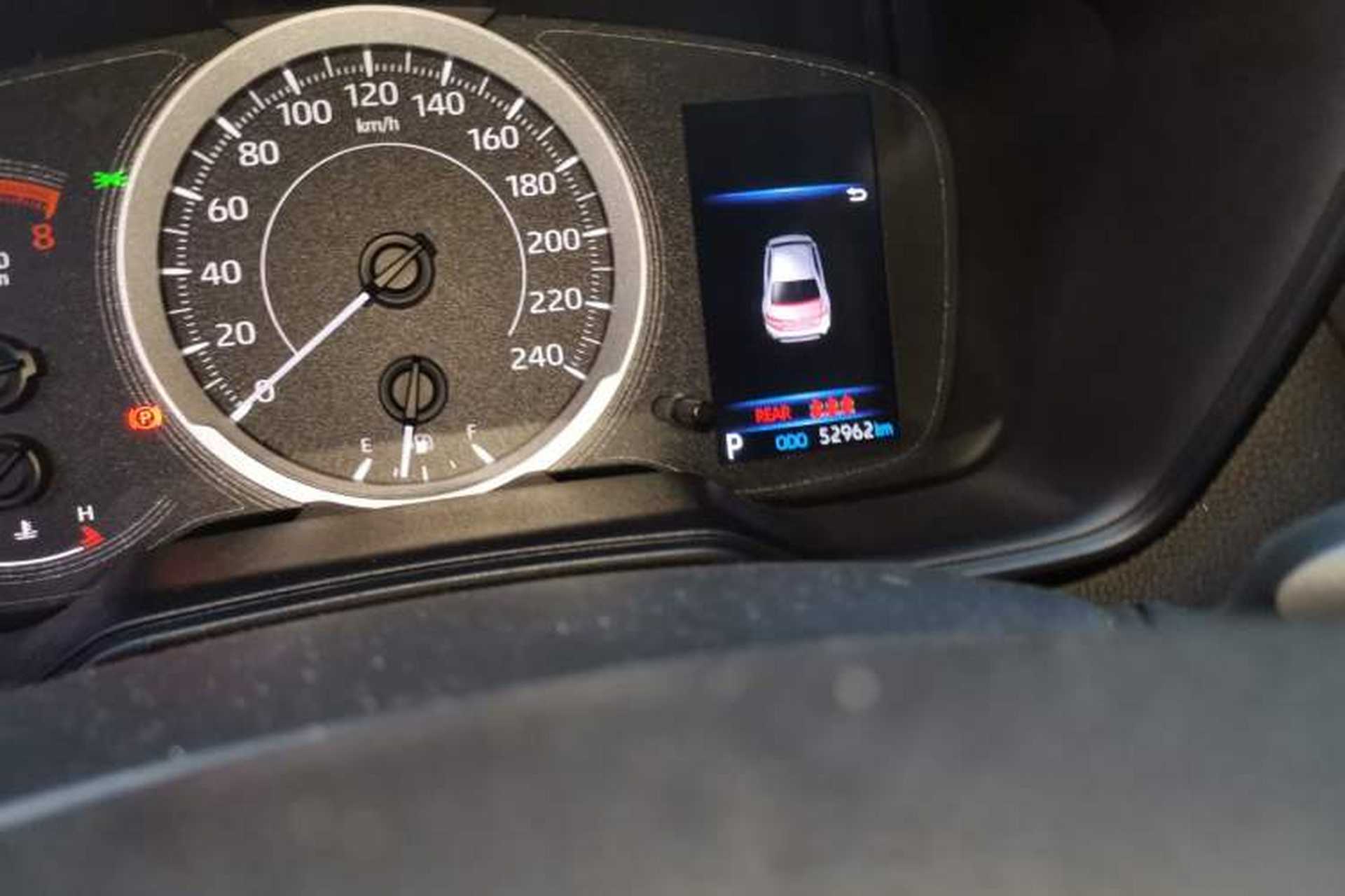 Used Toyota Levin 2019 185T CVT Sport Edition China V Standard Odometer Close Up