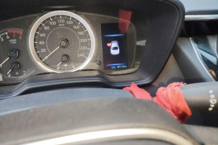 Used Toyota Levin 2019 185T CVT Sport Edition China V Standard Odometer Close Up