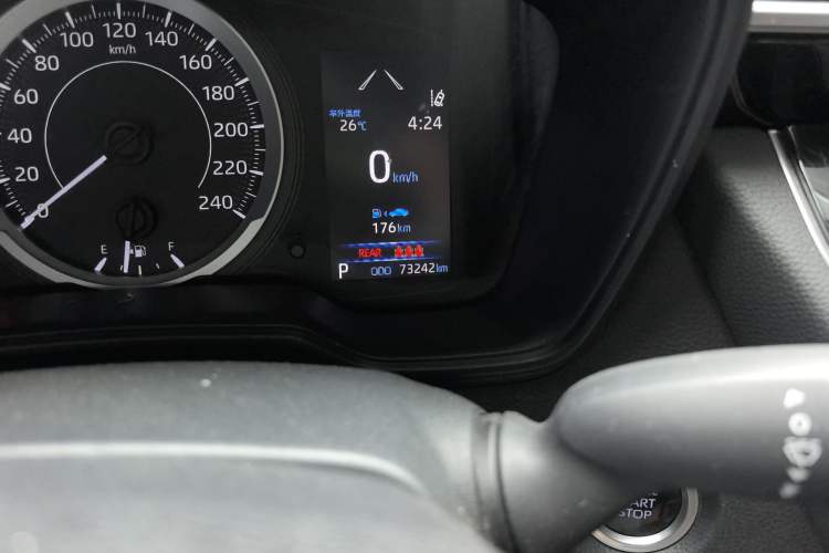 Used Toyota Levin 2019 185T CVT Luxury Edition China VI Standard Odometer Close Up
