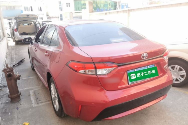Used Toyota Levin 2019 185T CVT Luxury Edition China VI Standard Rear Left 45 Deg