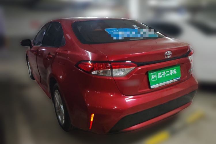 Used Toyota Levin 2019 185T CVT Luxury Edition China VI Standard Rear Left 45 Deg