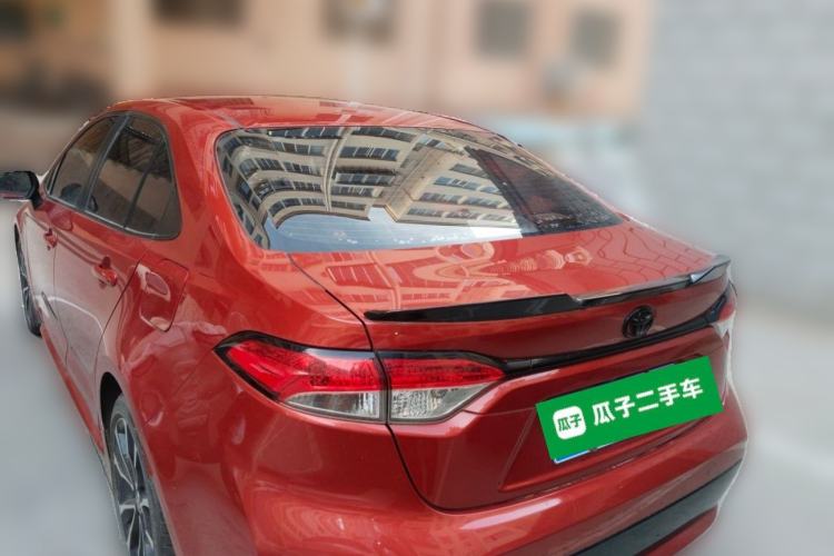 Used Toyota Levin 2019 185T CVT Sport Edition China V Standard Rear Left 45 Deg