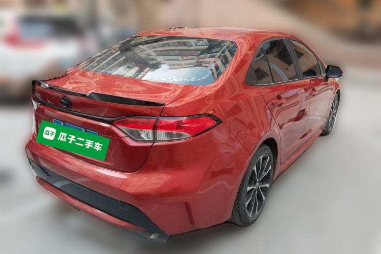 Used Toyota Levin 2019 185T CVT Sport Edition China V Standard Rear Right 45 Deg