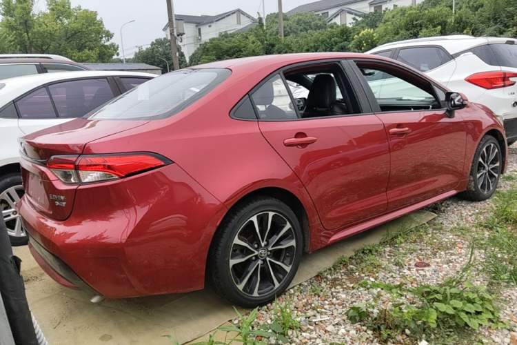 Used Toyota Levin 2019 185T CVT Sport Edition China VI Standard Rear Right 45 Deg
