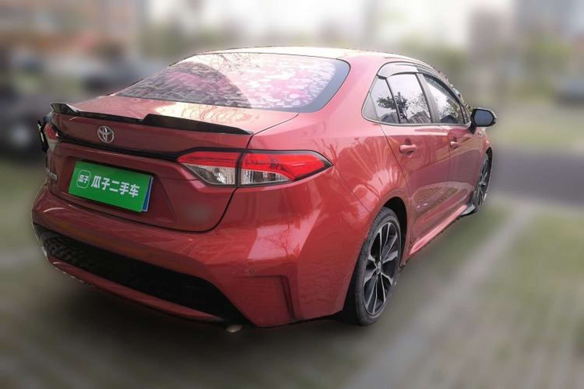 Used Toyota Levin 2019 185T CVT Sport Edition China VI Standard Rear Right 45 Deg