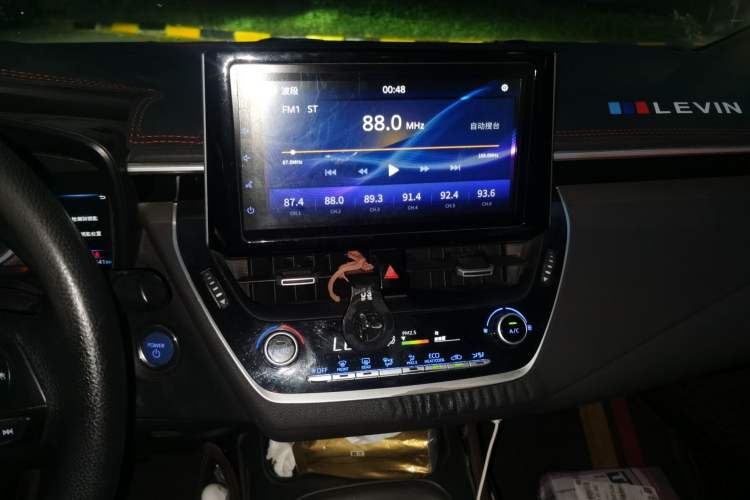 Used Toyota Levin 2019 Dual-Engine 1.8H E-CVT Luxury Edition China VI Standard Audio And AC Panel