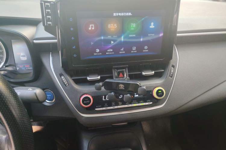 Used Toyota Levin 2019 Dual-Engine 1.8H E-CVT Luxury Edition China VI Standard Audio And AC Panel