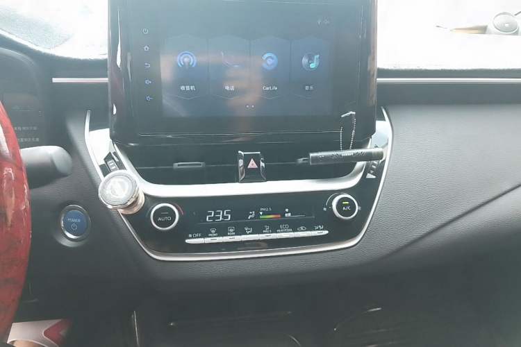 Used Toyota Levin 2019 Dual-Engine 1.8H E-CVT Entry-Level Model China VI Standard Audio And AC Panel