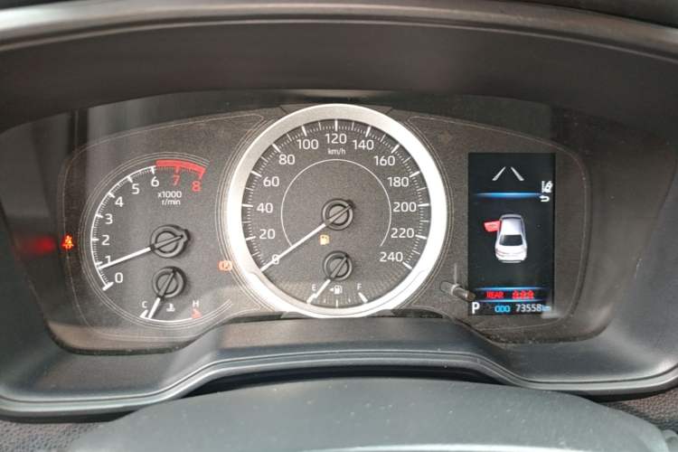 Used Toyota Levin 2019 185T CVT Luxury Edition China V Standard Instrument Cluster