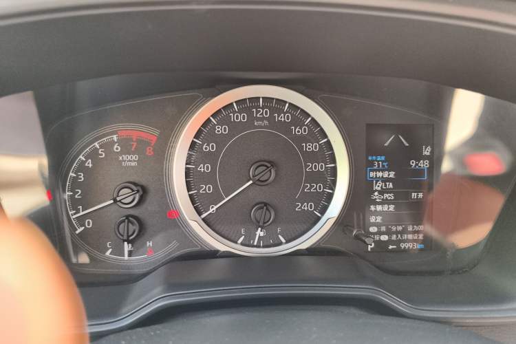 Used Toyota Levin 2019 185T CVT Luxury Edition China VI Standard Instrument Cluster