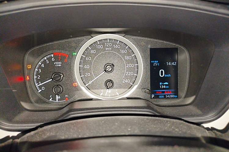 Used Toyota Levin 2019 185T CVT Luxury Edition China VI Standard Instrument Cluster