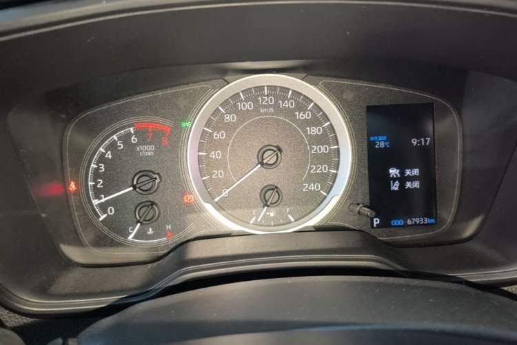 Used Toyota Levin 2019 185T CVT Luxury Edition China VI Standard Instrument Cluster