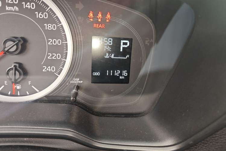 Used Toyota Levin 2019 185T CVT Entry-Level Version China VI Standard Odometer Close Up
