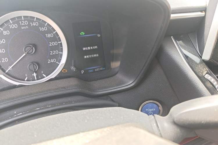 Used Toyota Levin 2019 Dual-Engine 1.8H E-CVT Entry-Level Model China VI Standard Odometer Close Up