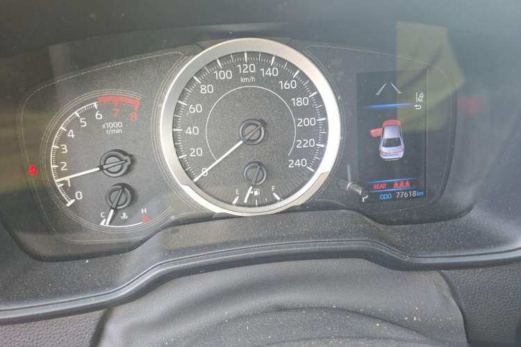 Used Toyota Levin 2019 185T CVT Sport Edition China VI Standard Odometer Close Up
