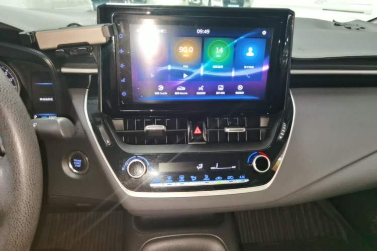 Used Toyota Levin 2019 185T CVT Sport Edition China VI Standard Audio And AC Panel