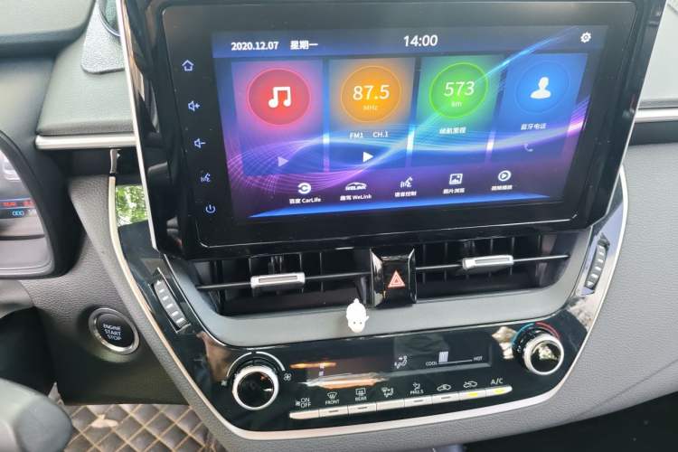 Used Toyota Levin 2019 185T CVT Sport Edition China VI Standard Audio And AC Panel
