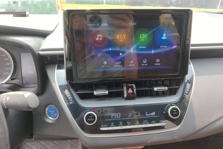 Used Toyota Levin 2019 Dual-Engine 1.8H E-CVT Sport Edition China VI Standard Audio And AC Panel