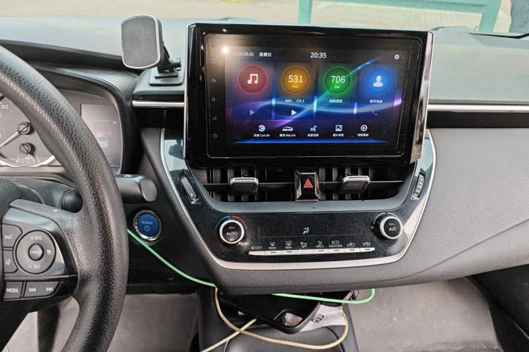 Used Toyota Levin 2019 Dual-Engine 1.8H E-CVT Luxury Edition China VI Standard Audio And AC Panel