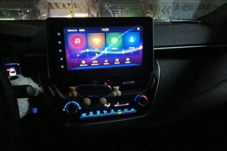 Used Toyota Levin 2019 185T CVT Sport Edition China VI Standard Audio And AC Panel