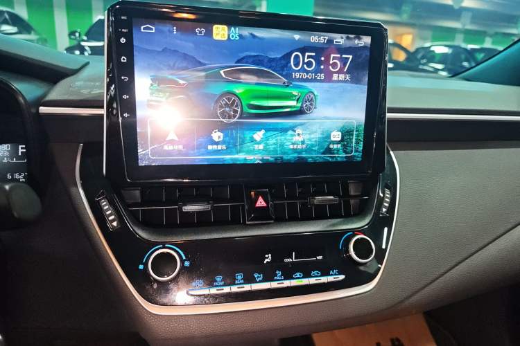 Used Toyota Levin 2019 185T CVT Entry-Level Version China VI Standard Audio And AC Panel
