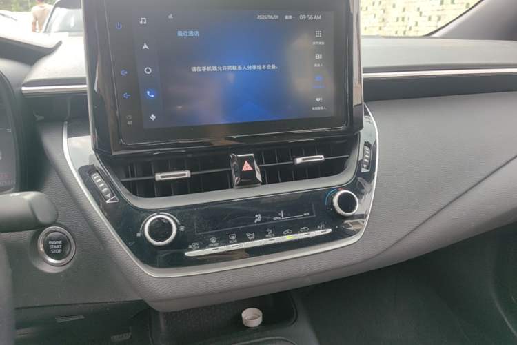 Used Toyota Levin 2019 185T CVT Sport Edition China VI Standard Audio And AC Panel