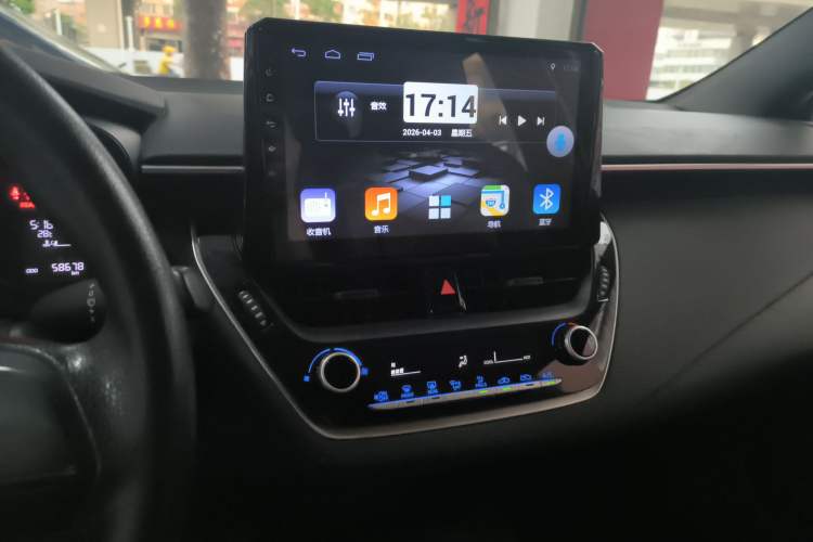 Used Toyota Levin 2019 185T CVT Entry-Level Version China VI Standard Audio And AC Panel