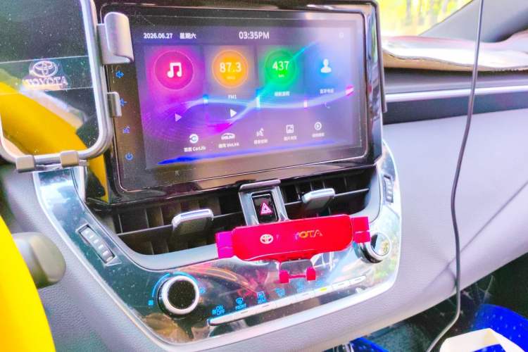 Used Toyota Levin 2019 185T CVT Luxury Edition China VI Standard Audio And AC Panel