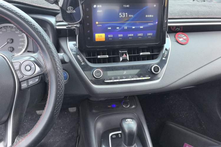Used Toyota Levin 2019 Dual-Engine 1.8H E-CVT Luxury Edition China VI Standard Audio And AC Panel