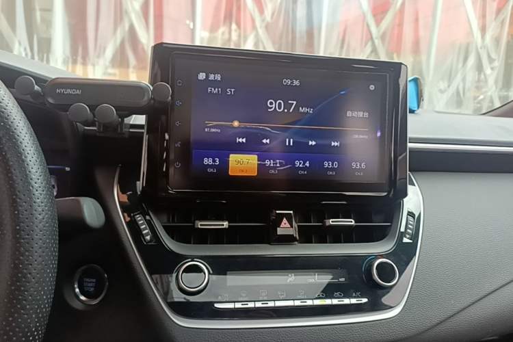 Used Toyota Levin 2019 185T CVT Luxury Edition China VI Standard Audio And AC Panel