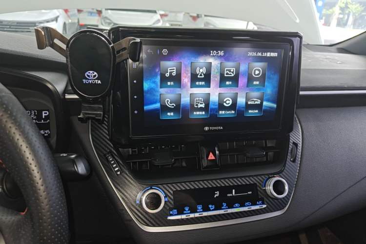 Used Toyota Levin 2019 185T CVT Entry-Level Version China VI Standard Audio And AC Panel