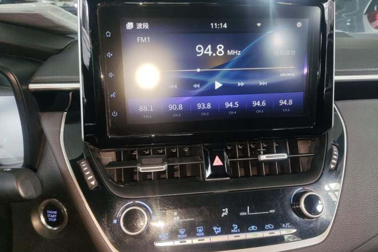 Used Toyota Levin 2019 185T CVT Luxury Edition China VI Standard Audio And AC Panel