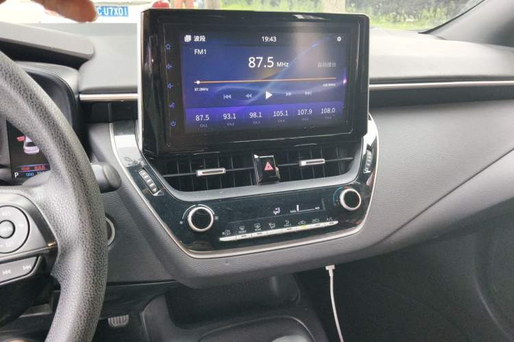 Used Toyota Levin 2019 185T CVT Luxury Edition China VI Standard Audio And AC Panel