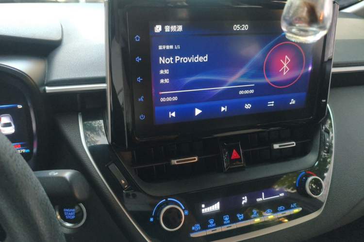 Used Toyota Levin 2019 185T CVT Sport Edition China VI Standard Audio And AC Panel