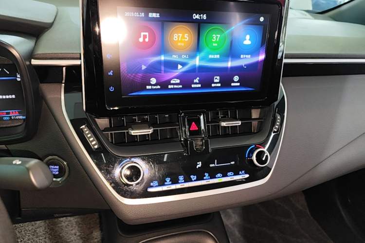 Used Toyota Levin 2019 185T CVT Luxury Edition China VI Standard Audio And AC Panel