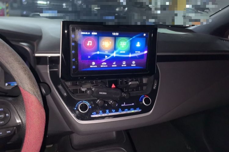 Used Toyota Levin 2019 185T CVT Luxury Edition China V Standard Audio And AC Panel