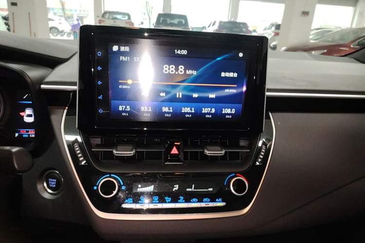 Used Toyota Levin 2019 185T CVT Luxury Edition China VI Standard Audio And AC Panel