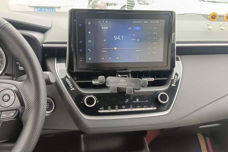 Used Toyota Levin 2019 185T CVT Sport Edition China VI Standard Audio And AC Panel