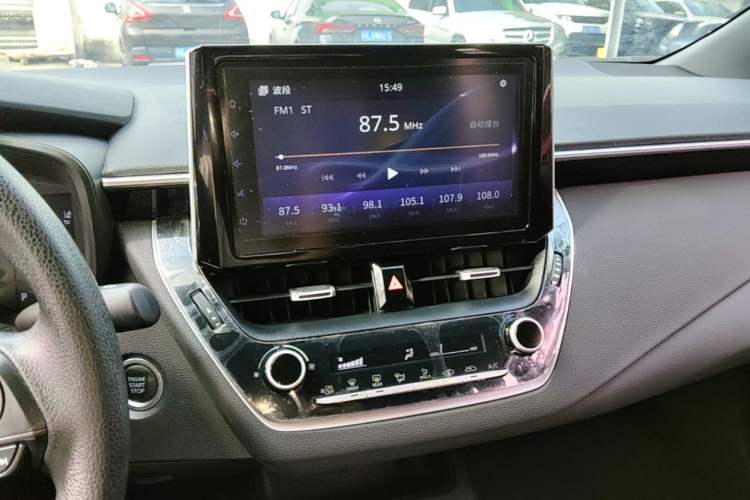 Used Toyota Levin 2019 185T CVT Luxury Edition China VI Standard Audio And AC Panel