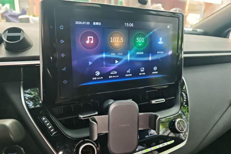 Used Toyota Levin 2019 185T CVT Sport Edition China VI Standard Audio And AC Panel