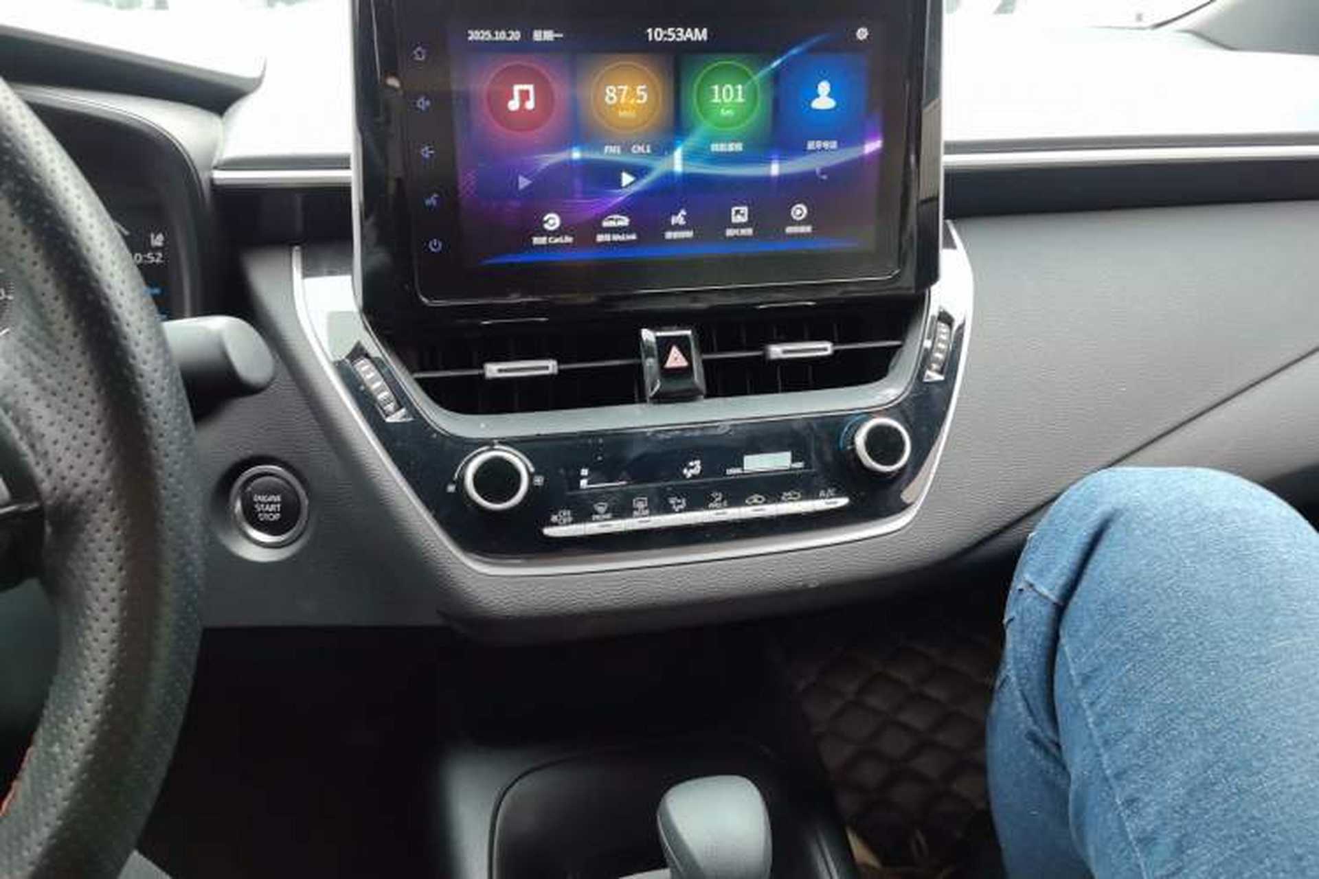 Used Toyota Levin 2019 185T CVT Sport Edition China VI Standard Audio And AC Panel