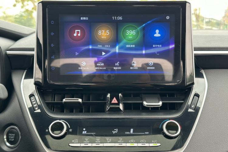 Used Toyota Levin 2019 185T CVT Sport Edition China VI Standard Audio And AC Panel