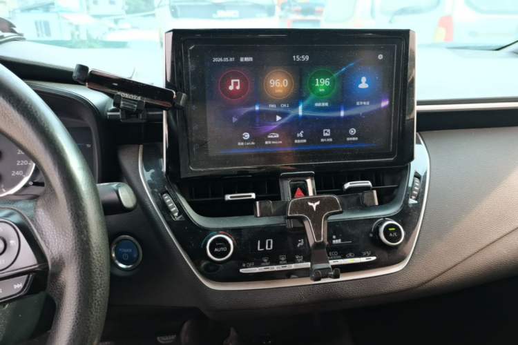 Used Toyota Levin 2019 Dual-Engine 1.8H E-CVT Luxury Edition China VI Standard Audio And AC Panel