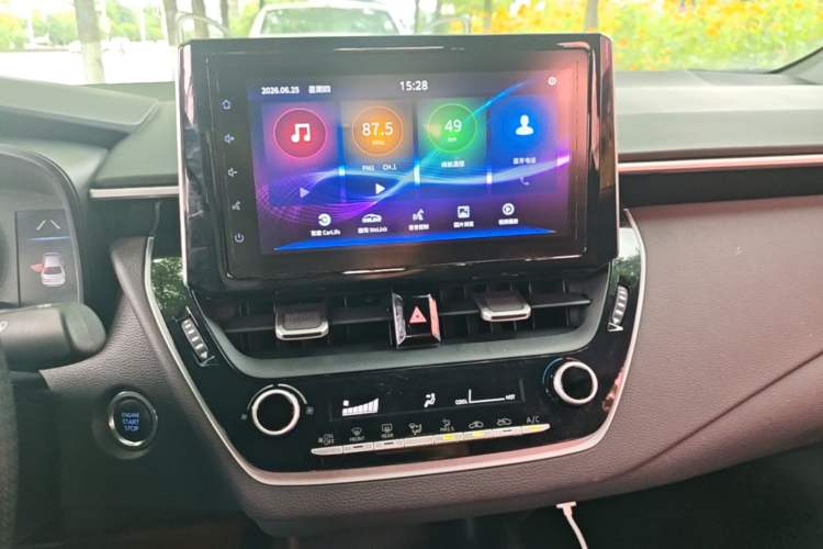Used Toyota Levin 2019 185T CVT Luxury Edition China VI Standard Audio And AC Panel