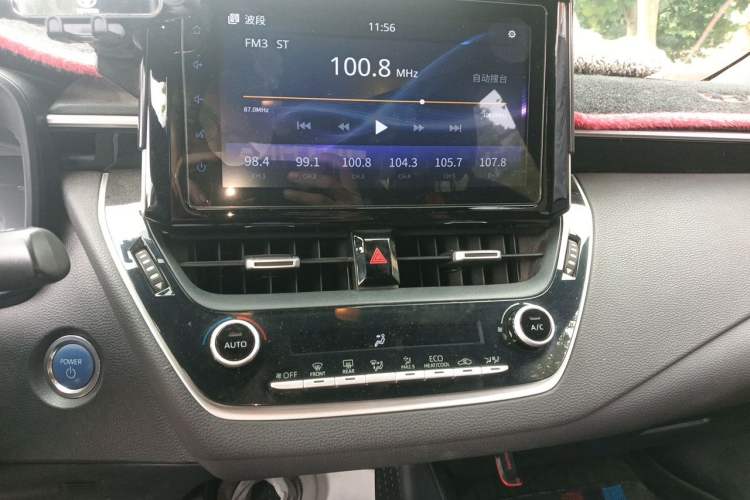 Used Toyota Levin 2019 Dual-Engine 1.8H E-CVT Luxury Edition China VI Standard Audio And AC Panel