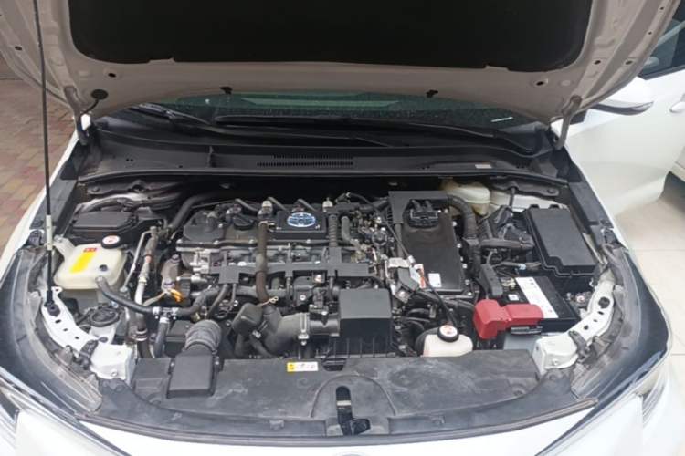 Used Toyota Levin 2019 Dual-Engine 1.8H E-CVT Sport Edition China VI Standard Engine Bay